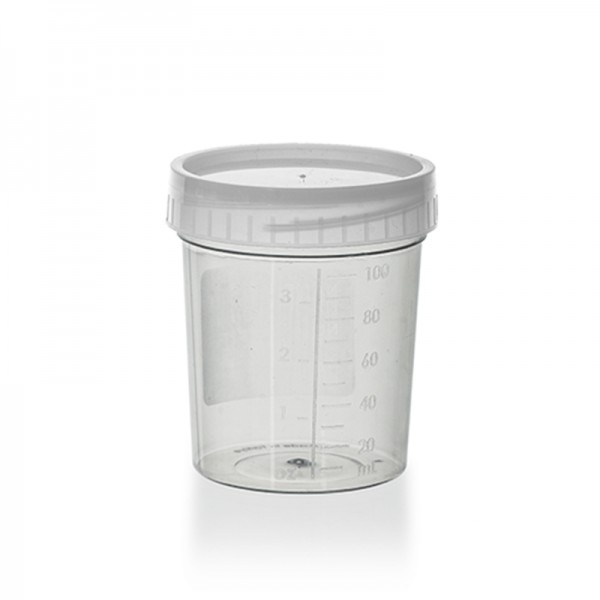 100 ml Poşetli Non Steril Numune Kabı
