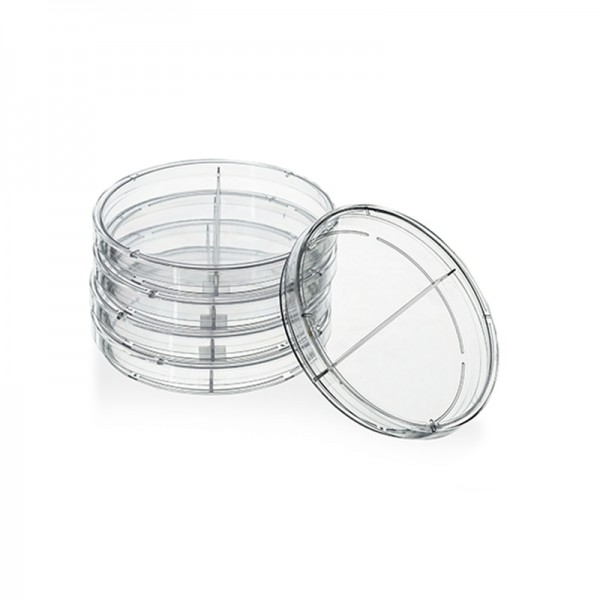 90 mm Gama Steril Bölmeli Plastik Petri Kutusu